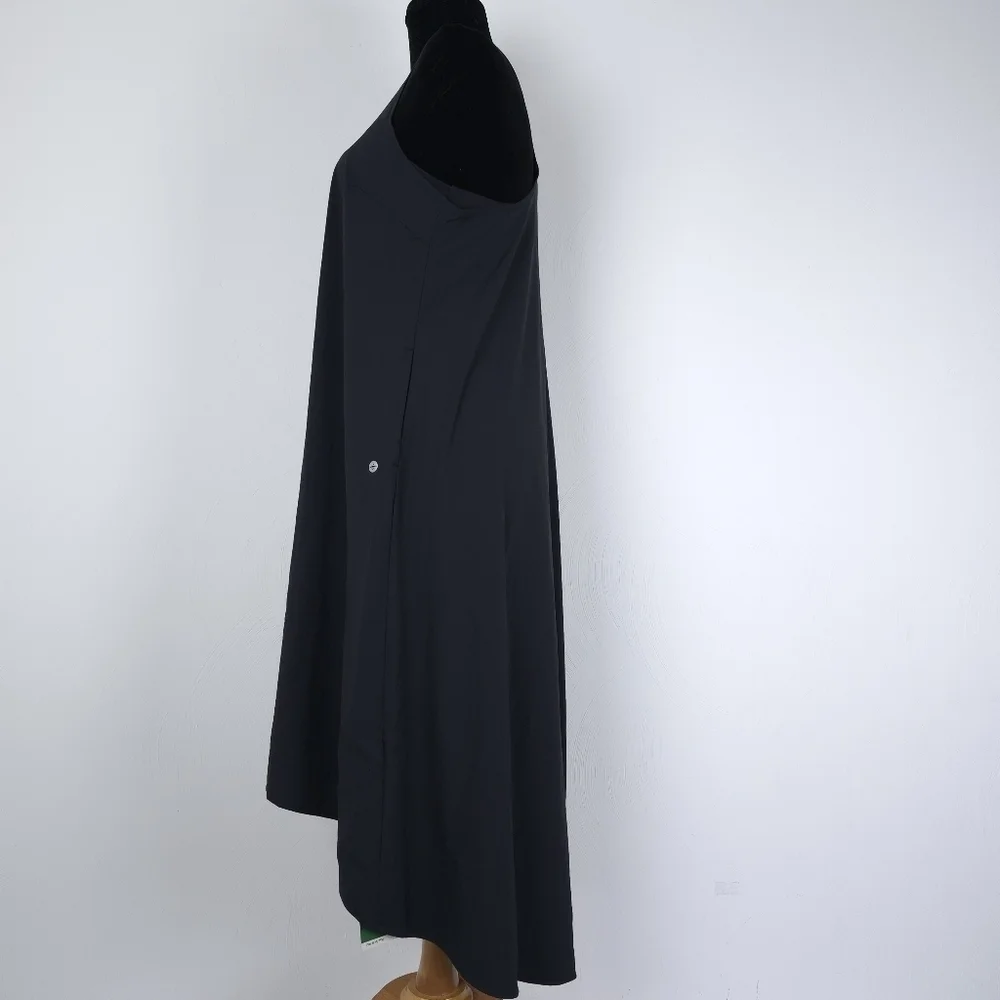 Halara Breezeful Backless Racerback Side Pocket High Low Flowy Midi Quick Dry - Picture 2 of 8